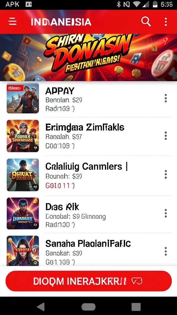 ngaso77 - Tampilan antarmuka yang bersih dan modern.