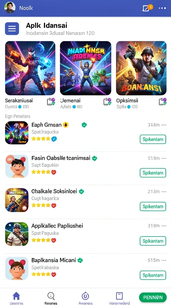 rpvip8 - Screenshot permainan dengan level yang menantang.