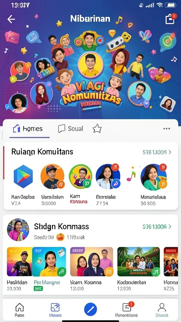 surgavip - Tampilan antarmuka utama SURGAVIP yang menarik dan intuitif.
